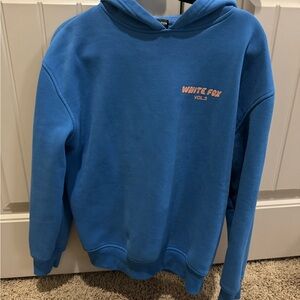 White fox hoodie